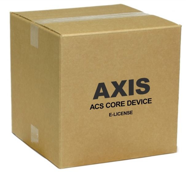 Axis 0879-010 Core Device E-License for Camera Station Version 5.0