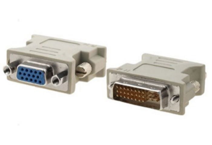 Hikvision DVI-VGA-Adapter DVI (24+5)/M to VGA 15/F, Optional for 6400 HDI-T  Series Decoders
