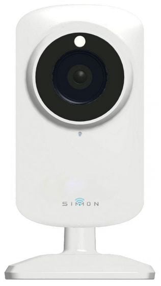 Cantek, Simon 720p Wi-Fi Indoor IP Camera with Nightvision & 2-Way Audio