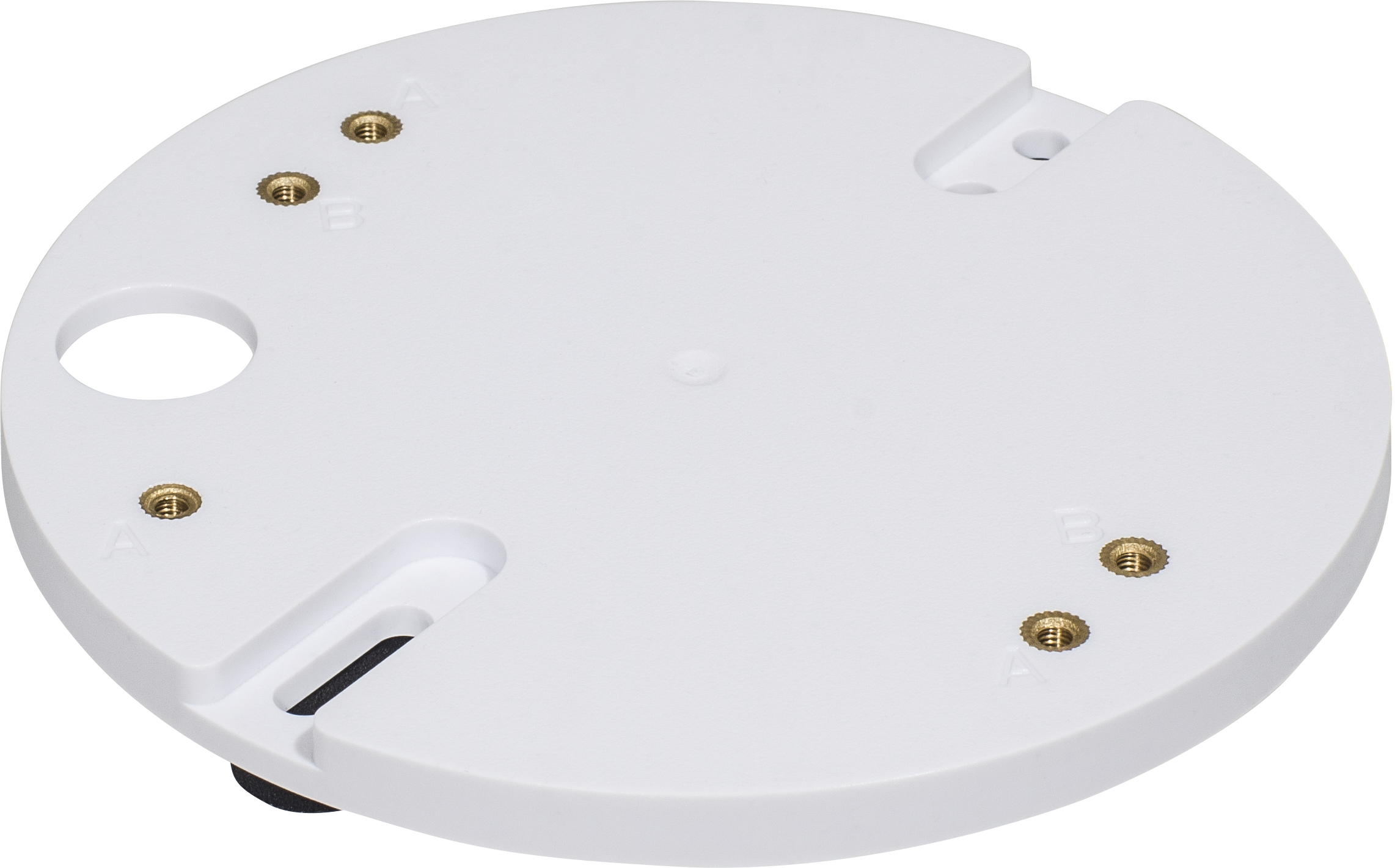 Vivotek AM-524 Round Adapter Plate for 4 & 3.5 Electrical Box