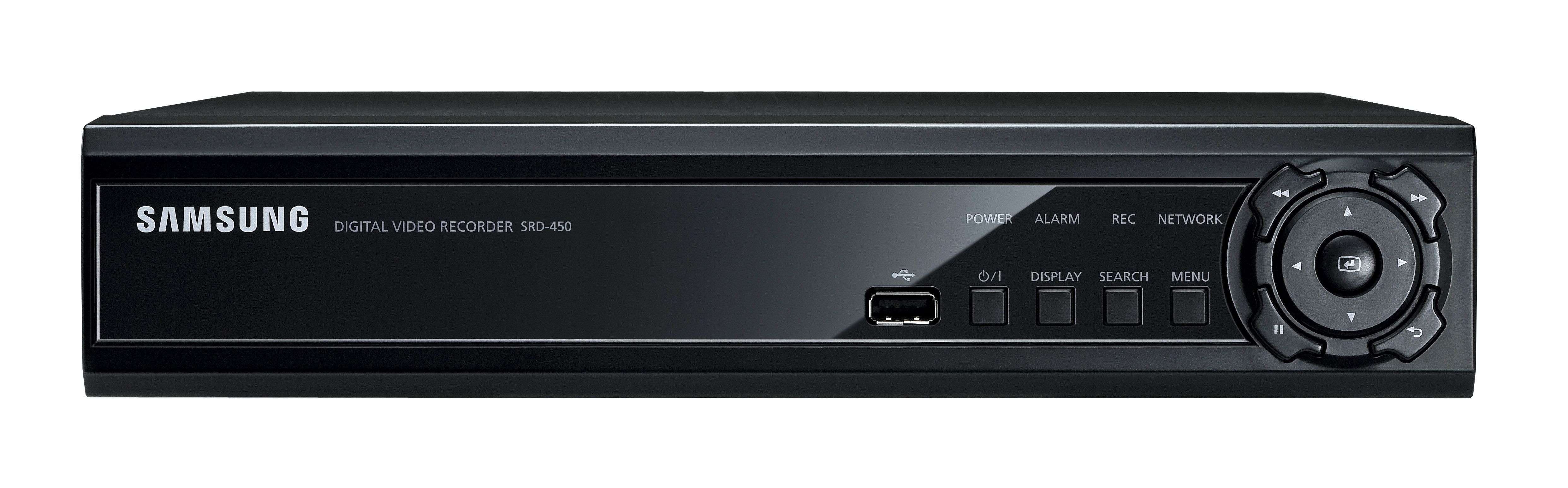 Hanwha Vision SRD-450-500G Channel Digital Video Recorder, 500GB