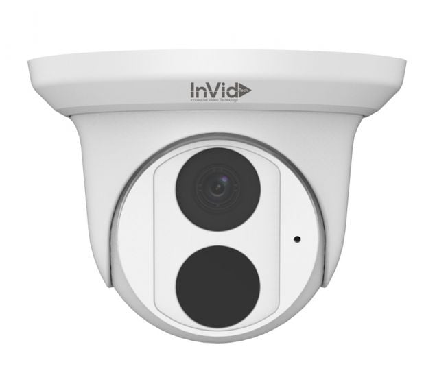 InVid VIS-P5TXIRNH 5 Megapixel IP Plug & Play Outdoor Turret Camera, 2.8mm  Lens